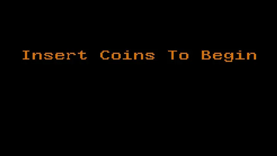 Minimalist background with English text on a black background