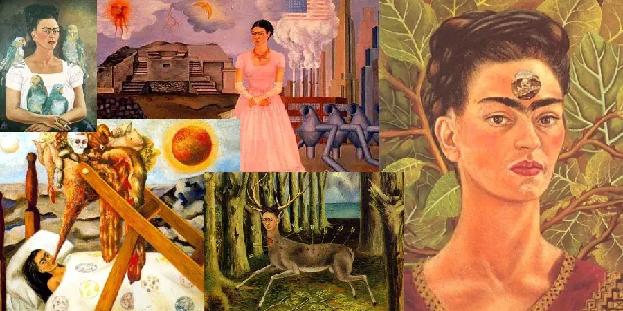 Frida Cafu Paintings Mexican Painter Contemporary Art History
