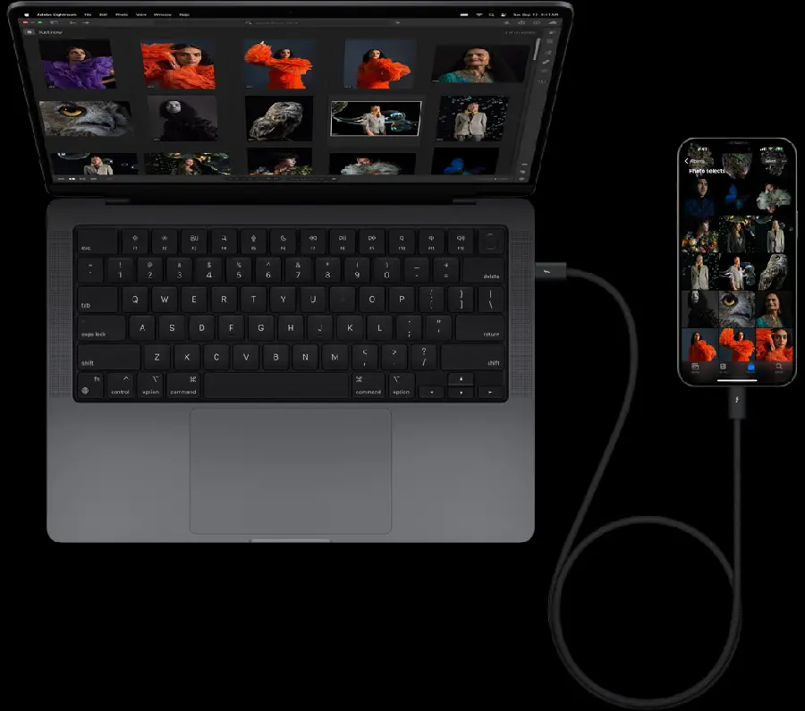 iPhone 15 Pro Max USB_C Port USB Connection System Faster File Transfer Faster Device Charging Speed ​​