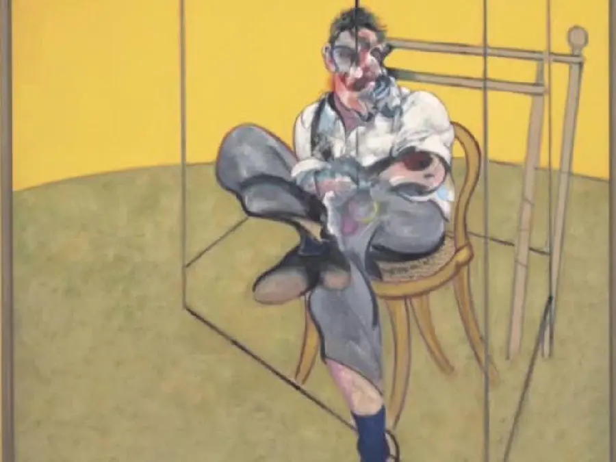 1909_Tres estudios de lucian freud1969 by Francis Bacon