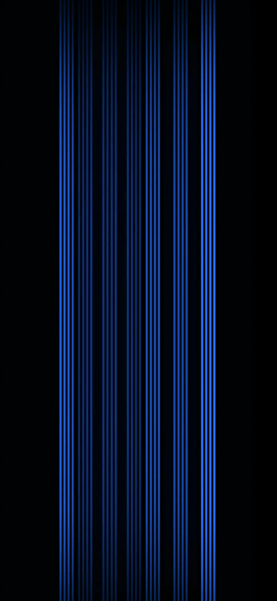 Stock photo of iPhone 15 on a black background with blue lines