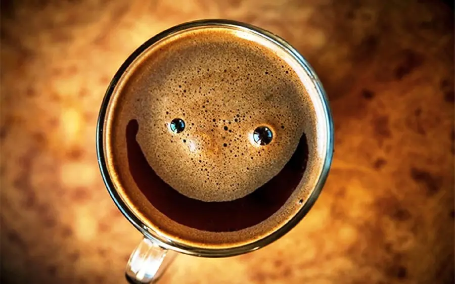 Interesting and spectacular wallpaper with a smile design in full HD quality