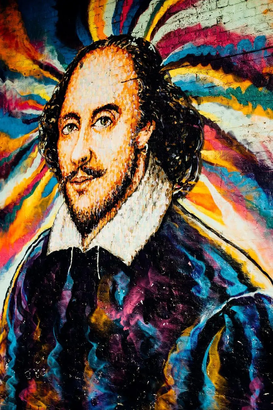 Download graphic photo and painting of William Shakespeare with the highest quality 