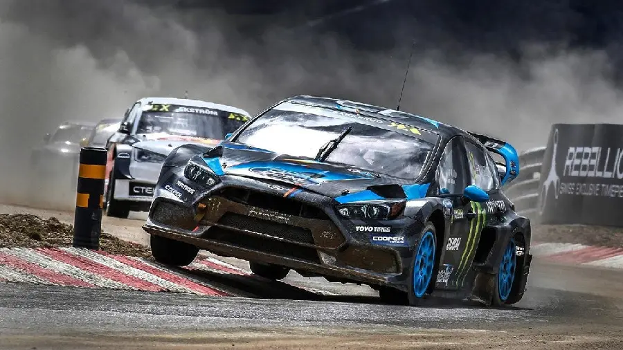 Rallycross themed wallpaper for fans of this sport