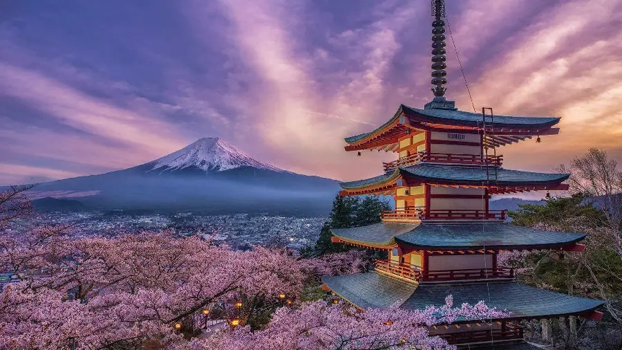 Simple traditional Chinese architecture design with dreamy and cool edit