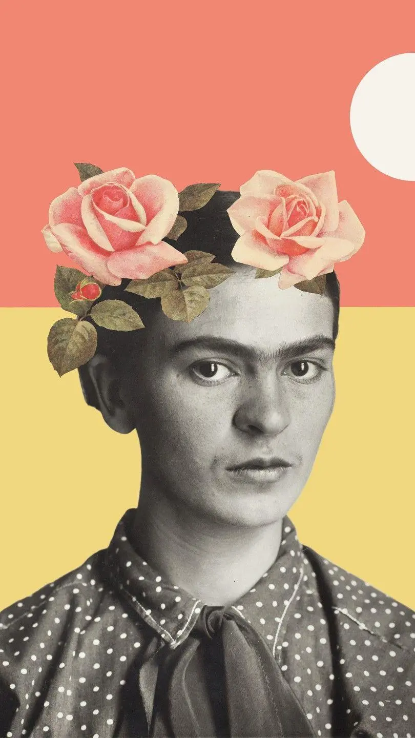 Download attractive photo of Frida for iPhone wallpaper in 4K quality 