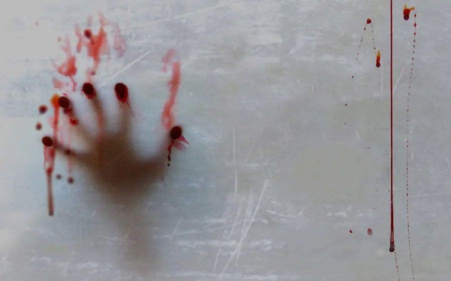 Download free scary and terrifying bloody hand photo in high quality 