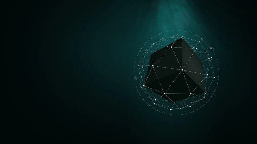 Wireframe 3D Abstract Polygonal Geometric Models Photos