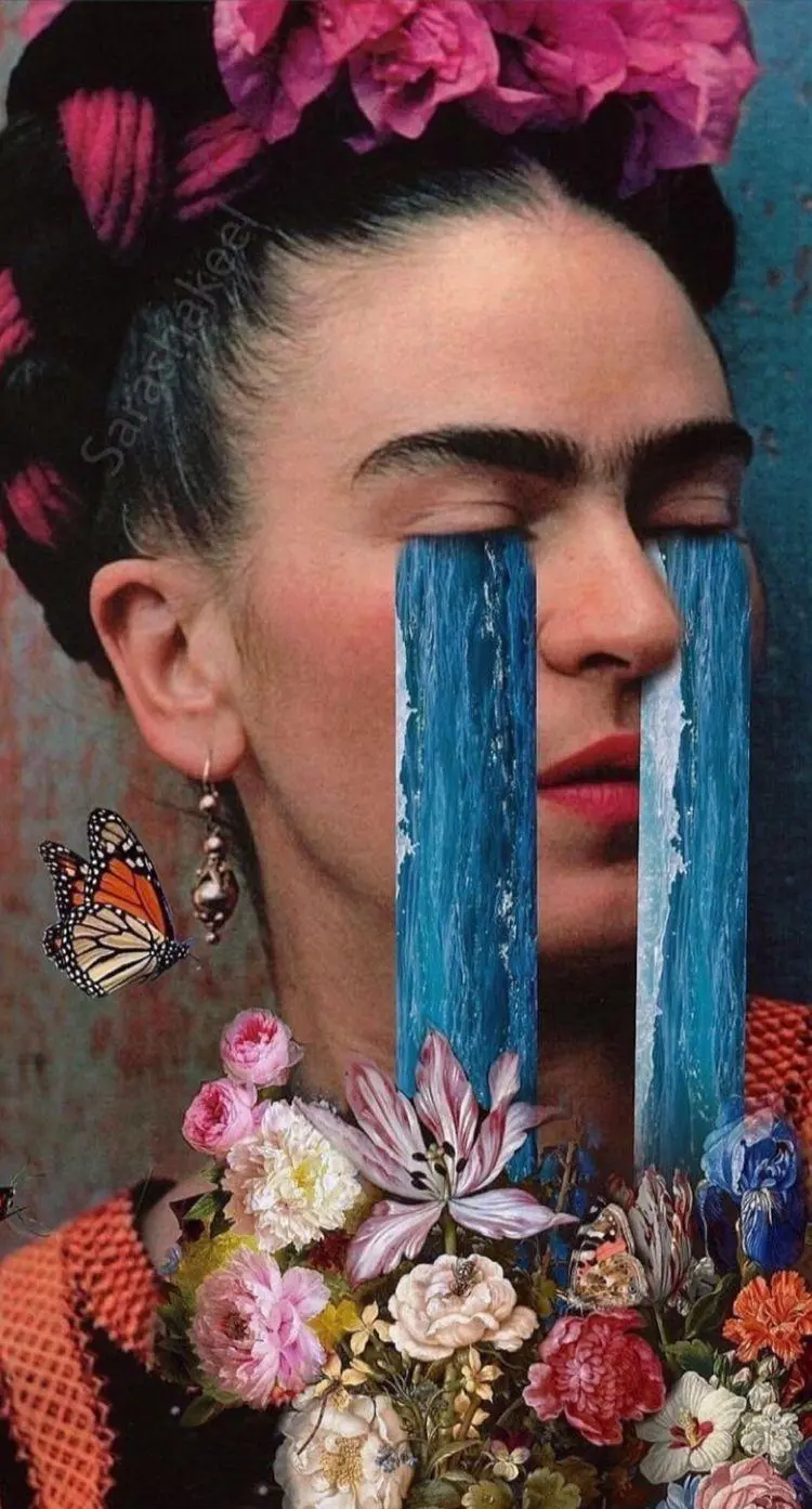The Art of Facial Distortion | Photomontage, Mexican Painter Frida Kahlo