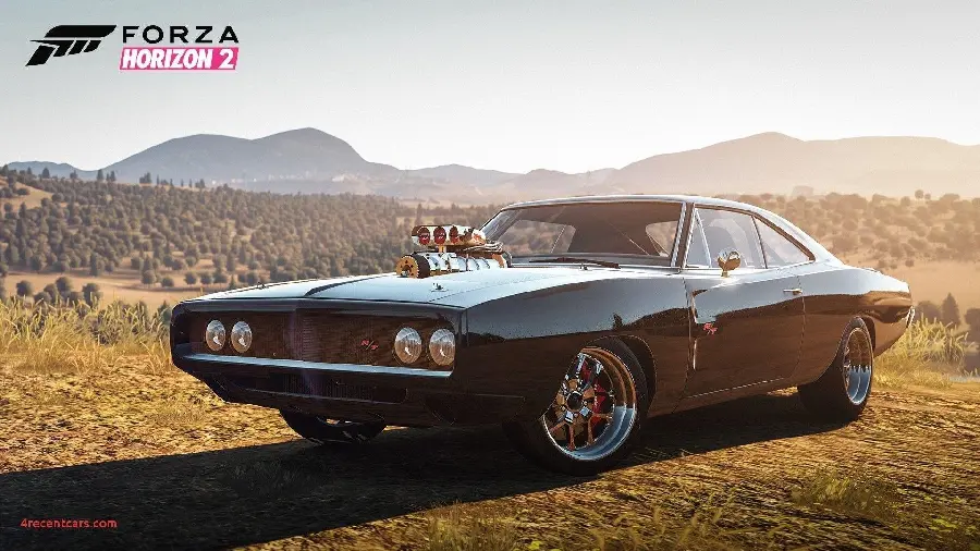 Photo of the luxury Dodge Charger car in the famous Fast and Furious movie