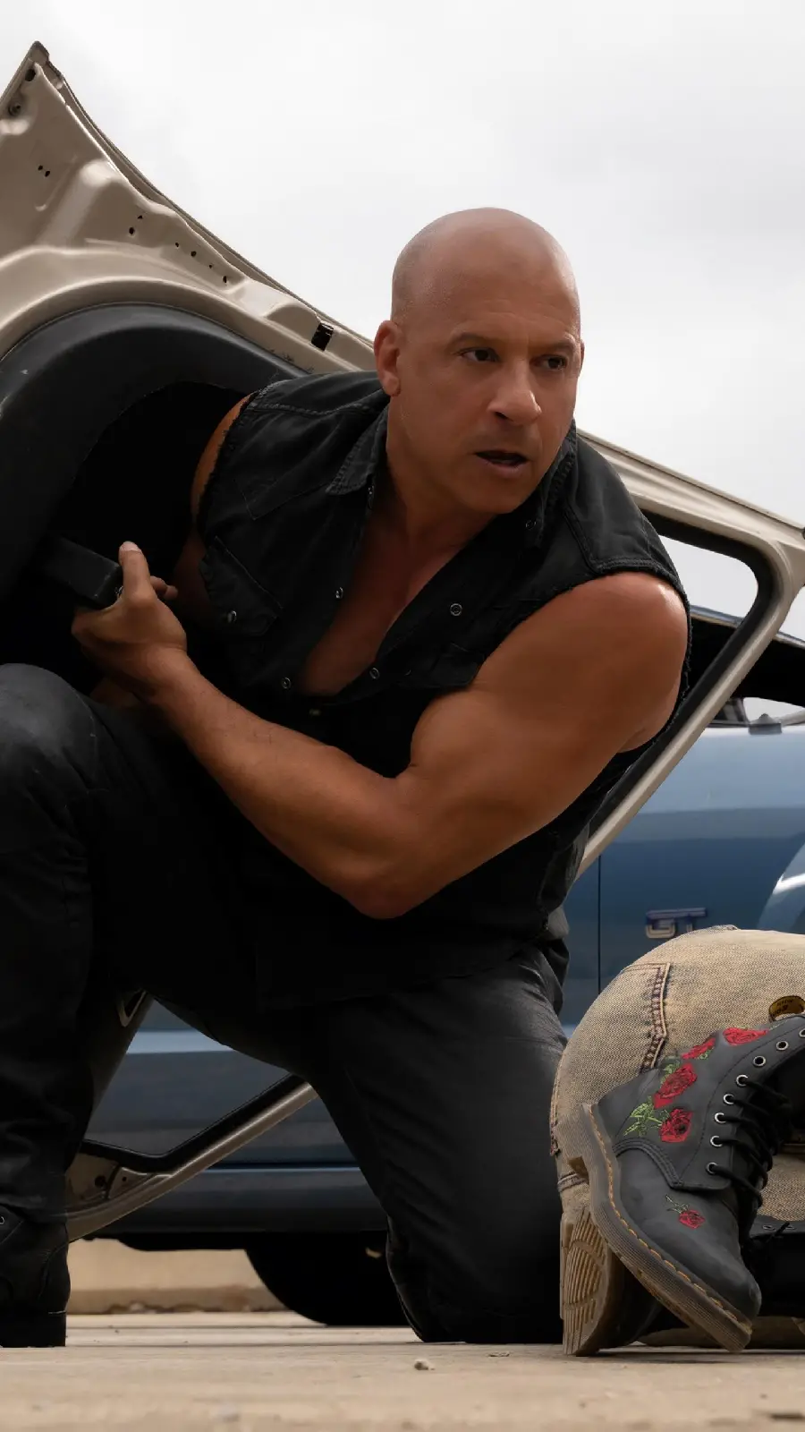 Cool stock image of Diesel in Fast and Furious 10 Fast X