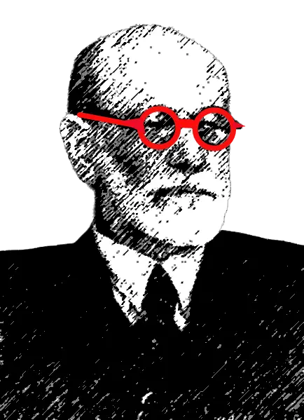 Wallpaper of Dr. Sigmund Freud, the famous Austrian psychologist and neurologist 