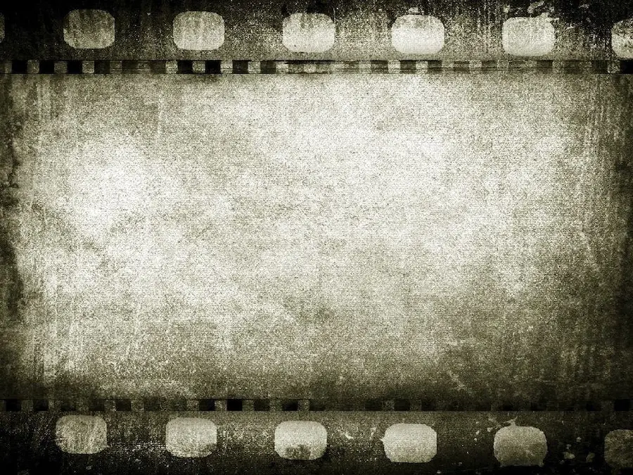 Image of a cinema strip in the style and editing of the past