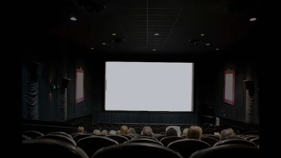 Black and white theater background photo for computer screen 