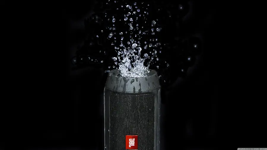 JBL Ultra HD Desktop wireless portable speaker stock photo
