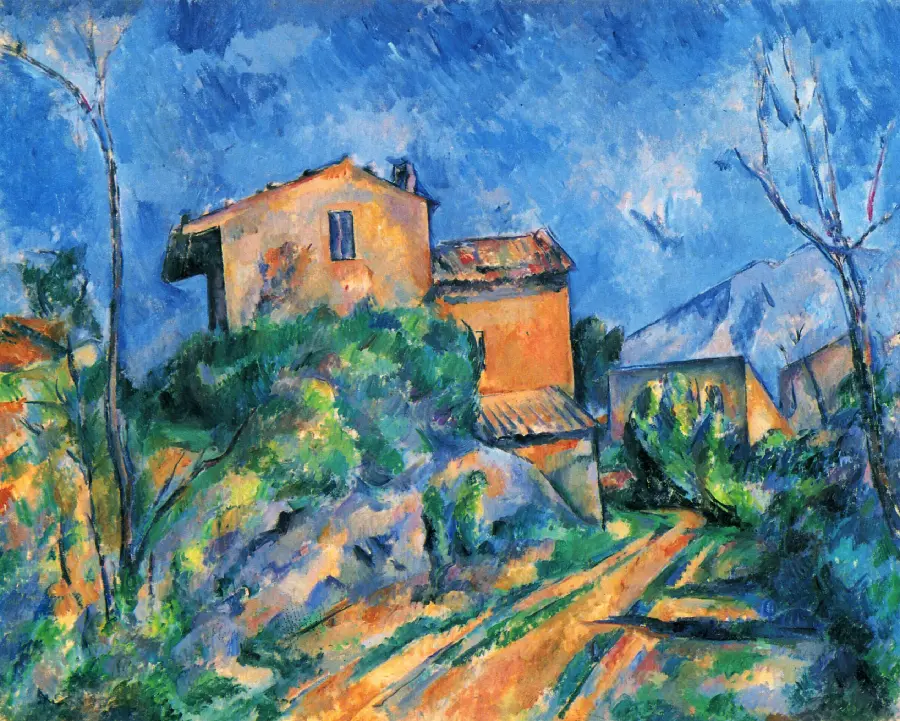 Photo of Maison Maria with a view of Chateau Noir by Paul Cezanne