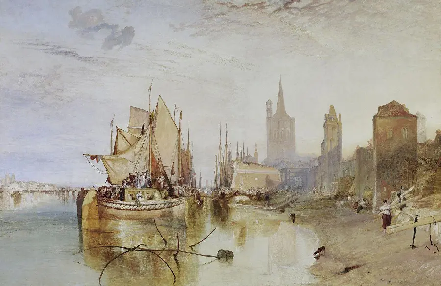 The impressive painting of William Turner called Neutral in high quality 