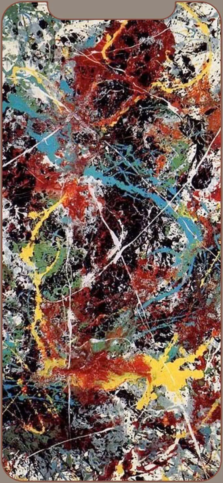 Abstract Black and Bronze Painting No. 31 Year 1949 Jackson Pollock