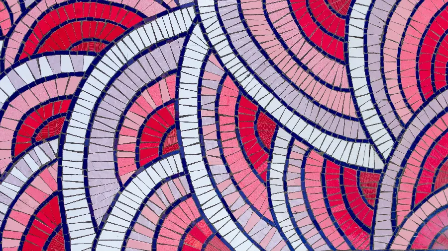 Graphic wallpaper with cheerful colors for Huawei and Honor phones 