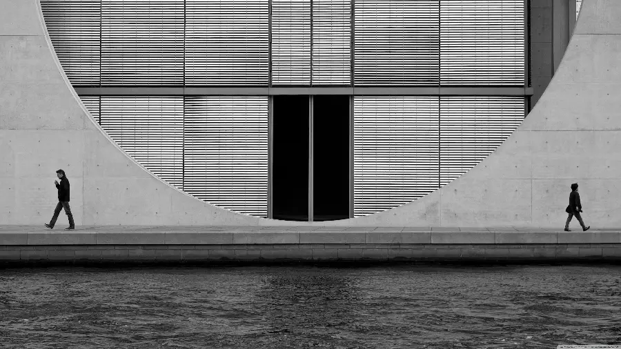 Graphic background of architectural design for laptop and computer of tasteful architects
