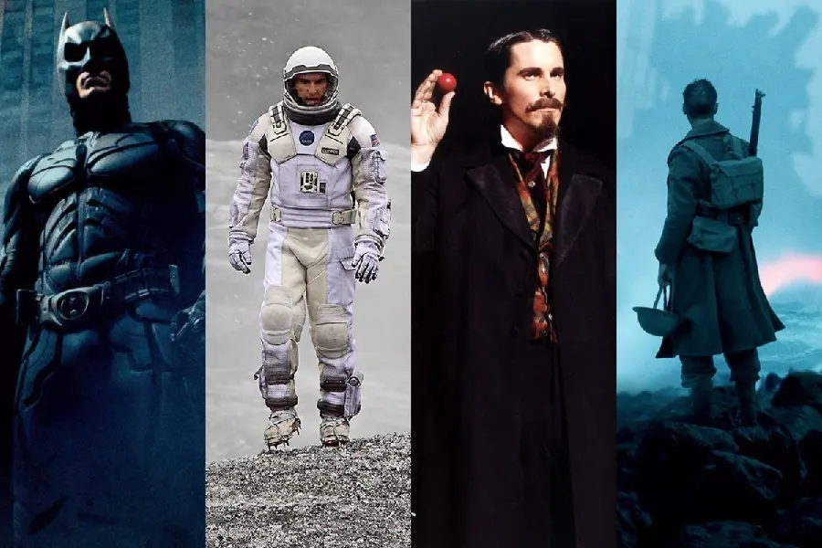 Photo collection of the most famous films of Christopher Nolan 