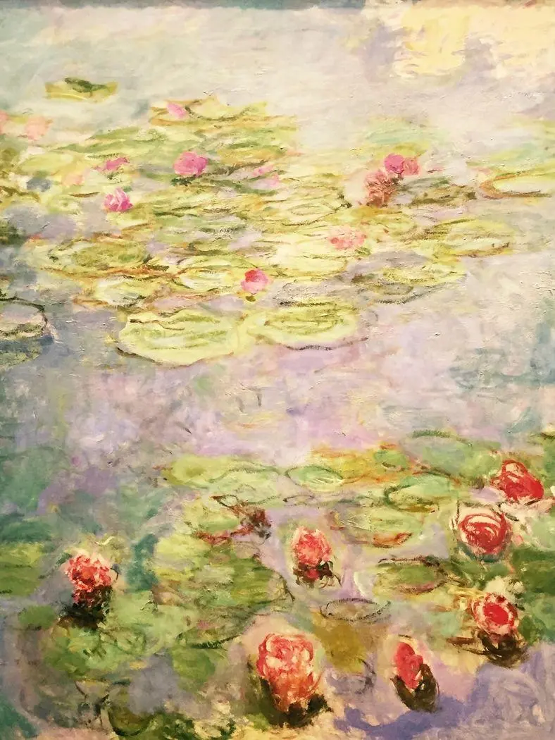 The most beautiful work of the famous French painter, a name of Claude Monet 