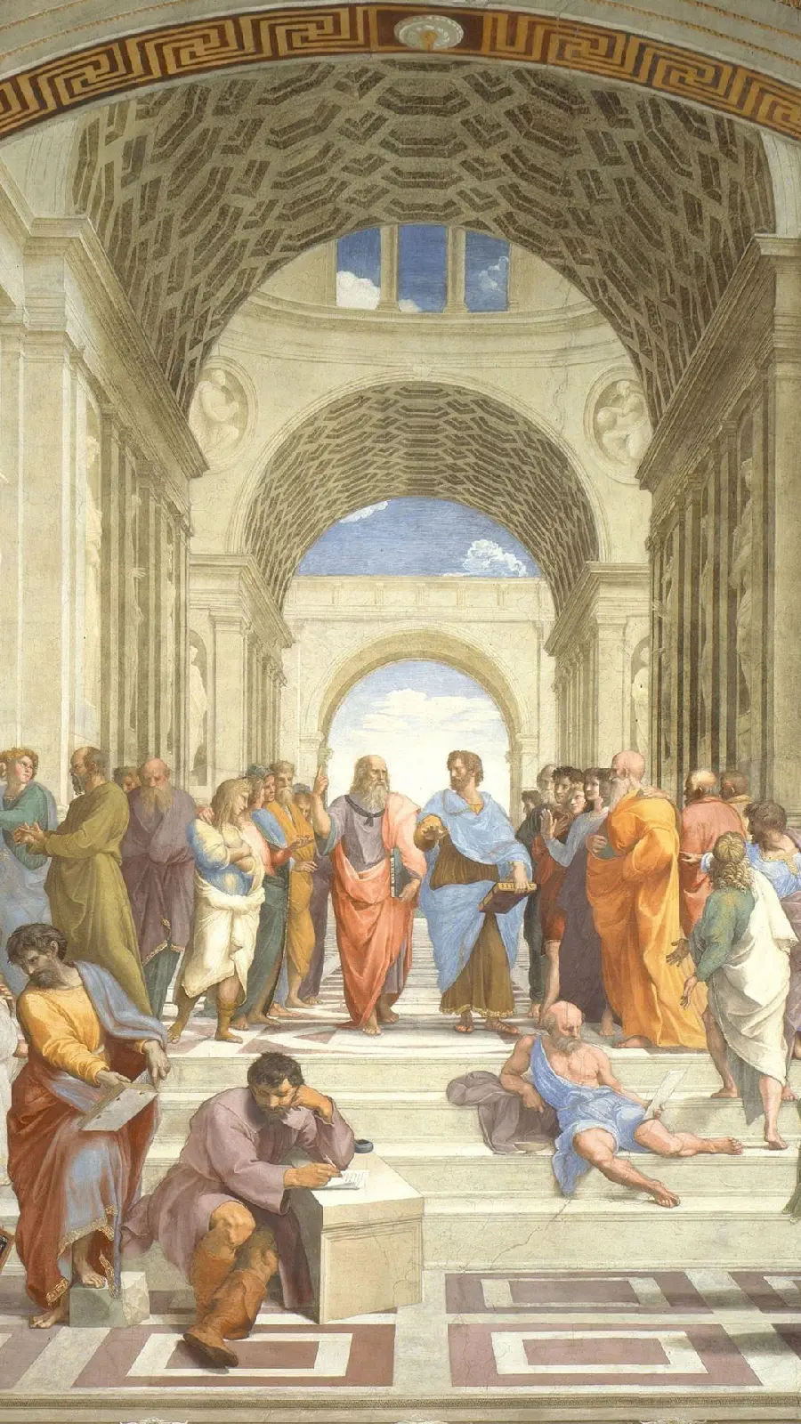Italian Painting School of Athens by Raphael 