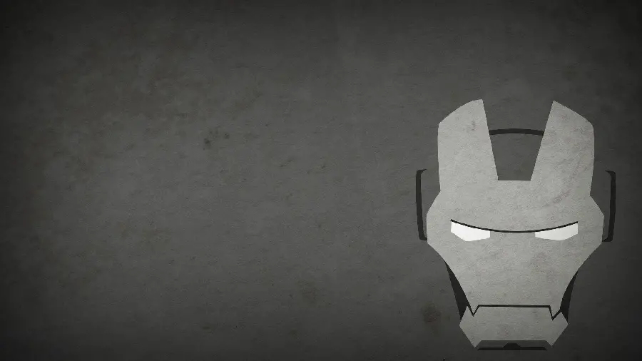 Download Free Minimal Iron Man Wallpaper