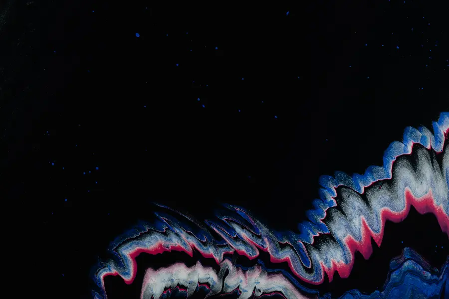 Liquid texture and texture wallpaper on a black background