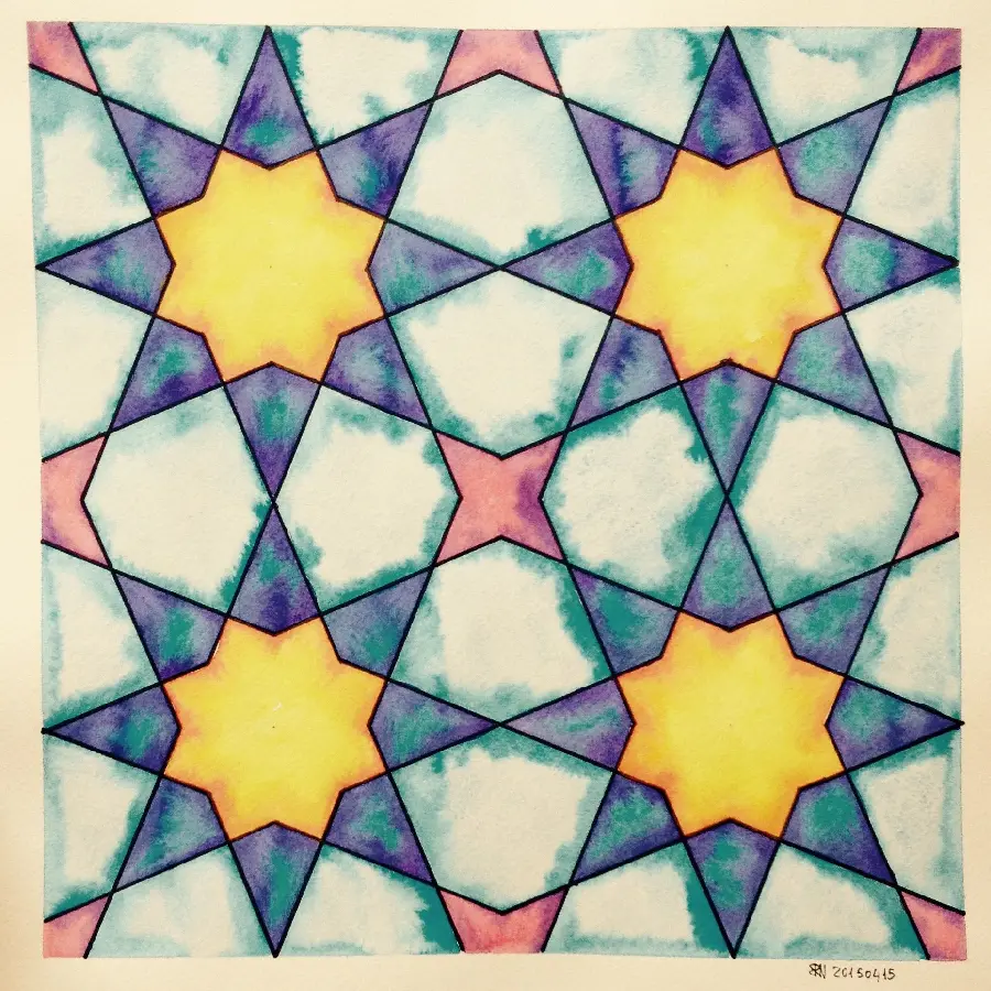 Beautiful image with a great design to print on Islamic holiday greeting cards