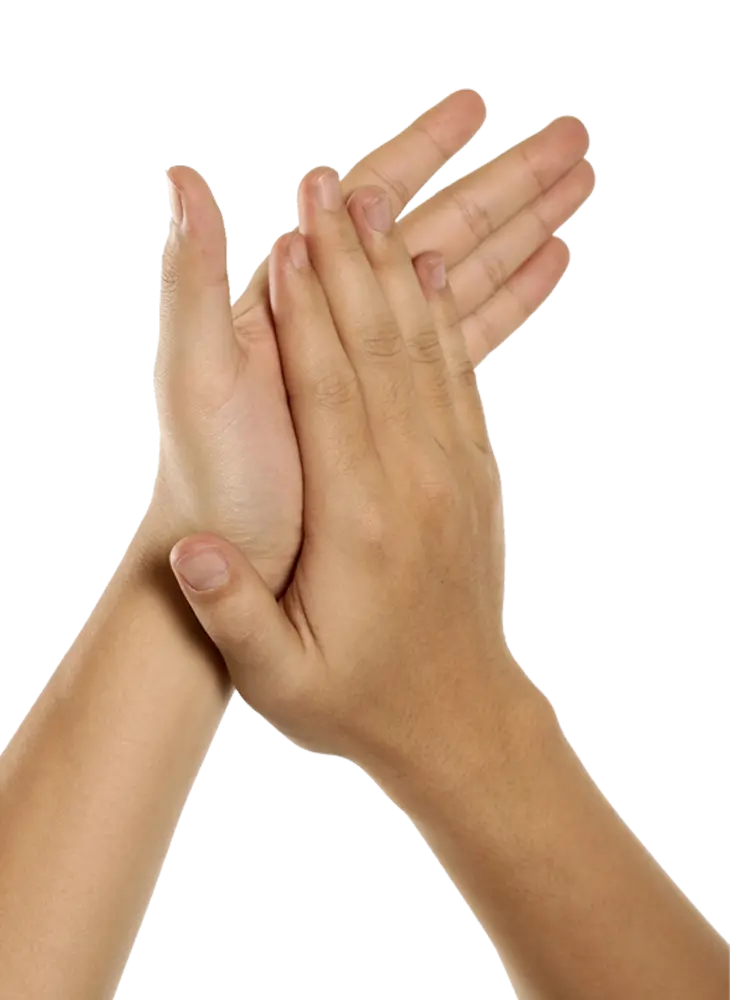 Image of hands shaking hands in PNG format