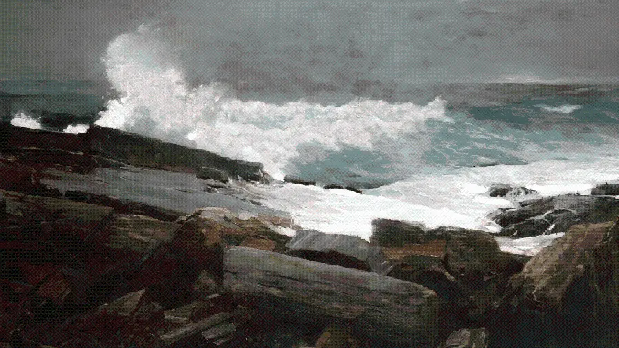 Long Branch, New Jersey Painting - Winslow Homer | Famous Watercolor Artists