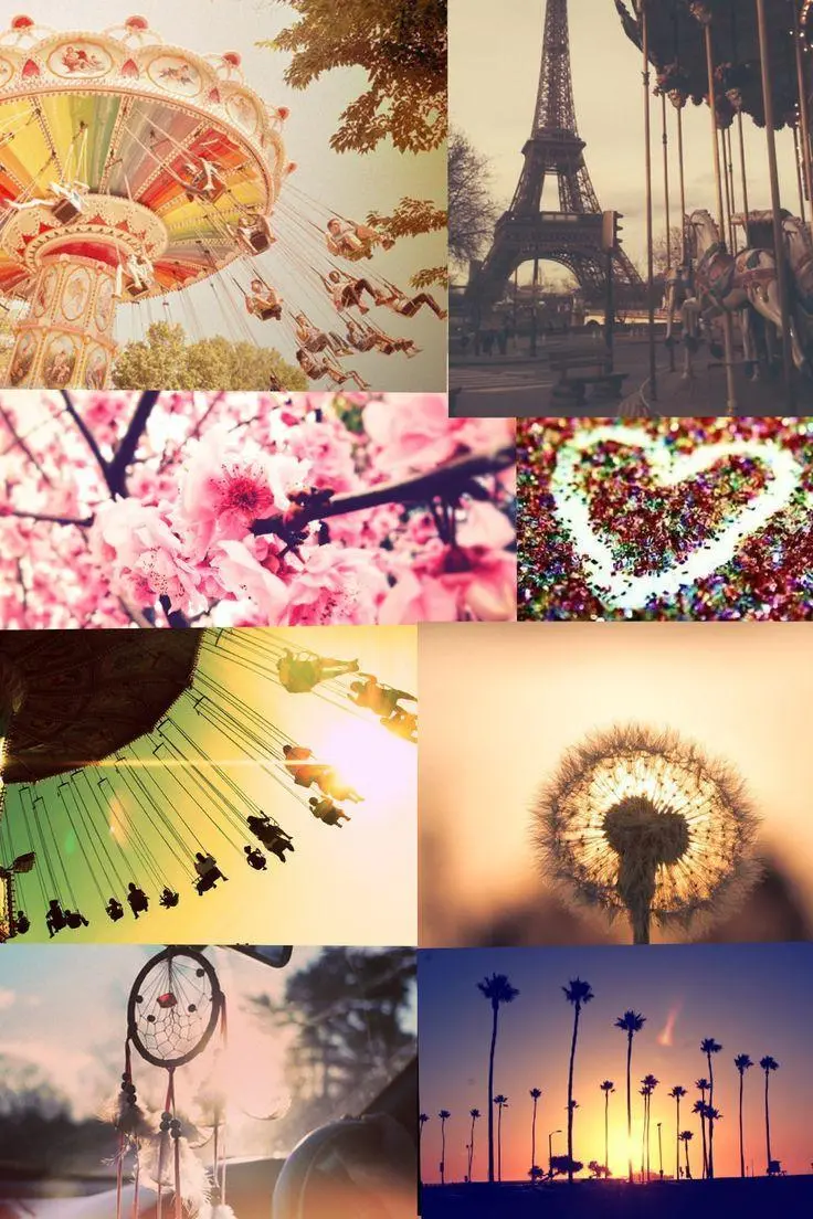 Innovative and creative collage of different and unique photos creative collage