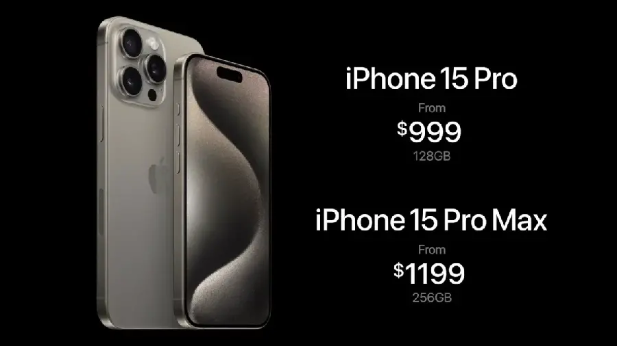 Apple iPhone 15 Pro Ma128GB 256GB price