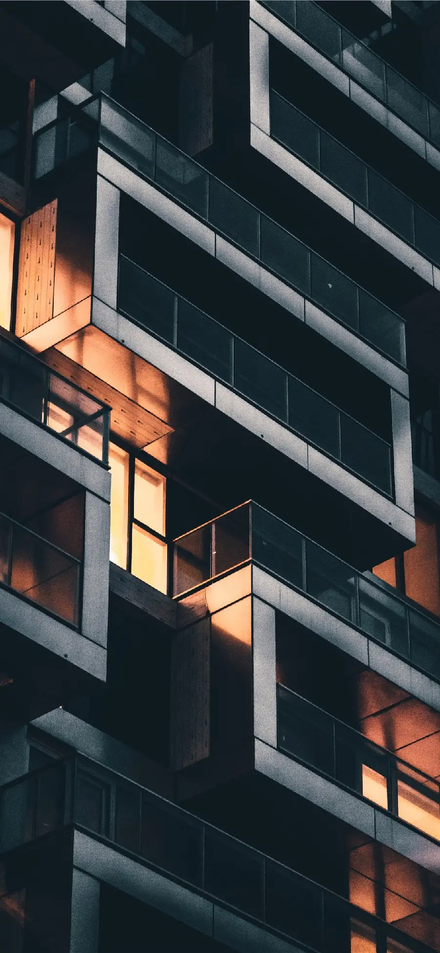Minimalist Glass Building Wallpaper with Excellent Design