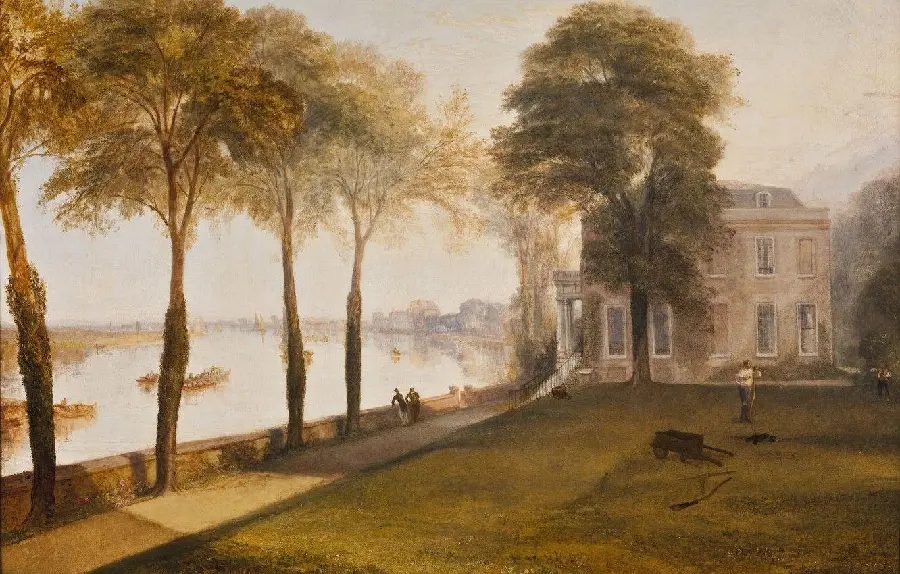 Tree Landscape Painting by William Turner