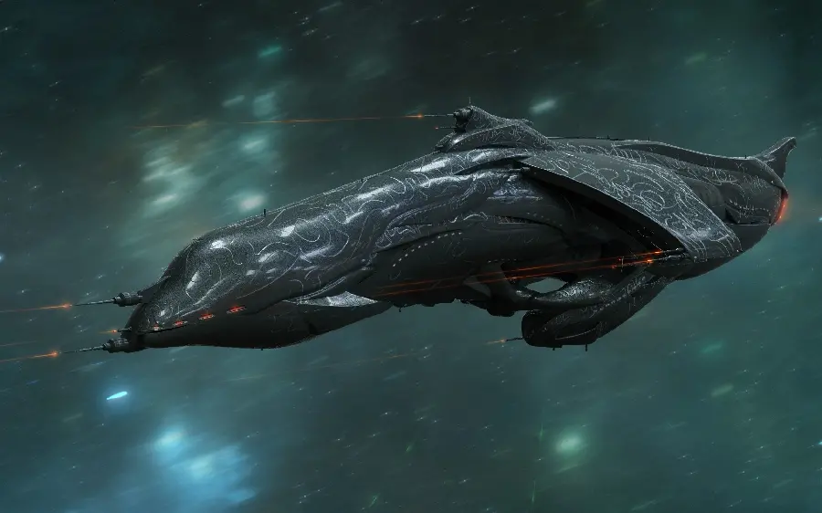 Scary and Creepy Spaceship Wallpaper for Background