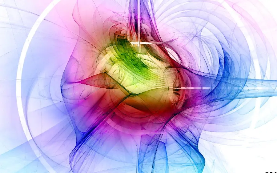 Unique Abstract Background Image on White Background