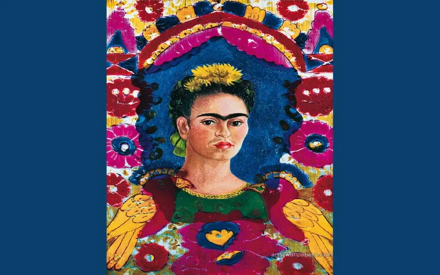 Frida Kahlo Artist in the Blue House Painting Frida Kahlo Mexican Painter Contemporary Art History