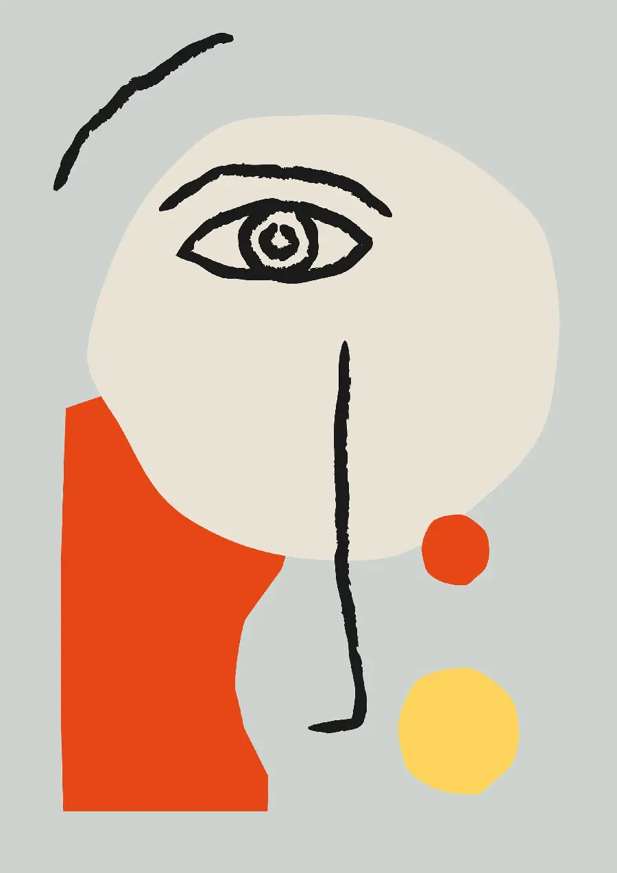 PE_Arte minimalista by Henri Matisse Modern Abstract 