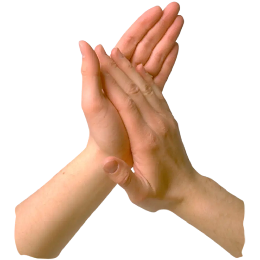 TFree Hand Clapping PNG Image 