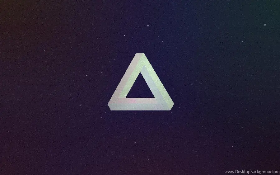 Simple and minimal triangle image for professional logo design 