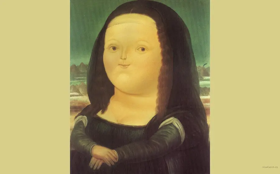 Photoshop photo of the Mona Lisa painting for humorous WhatsApp and Instagram stories 