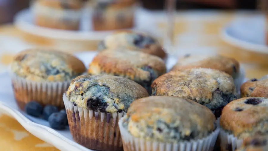 Blueberry cookies or muffins are a delicious cookie with full HD quality