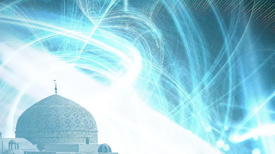 Digital photo of an Islamic dome with a special and unique design