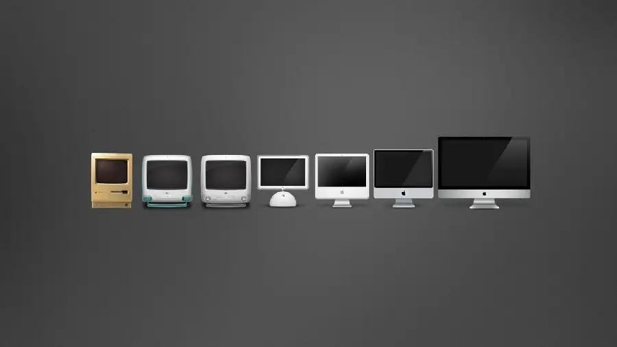Background image of making old monitors into new ones in minimalist style