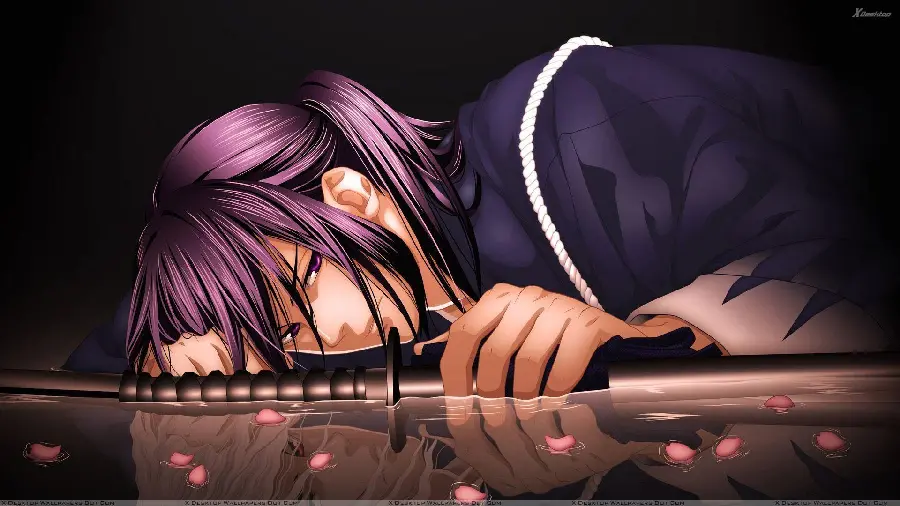 Sad anime boy profile picture for Telegram and Instagram