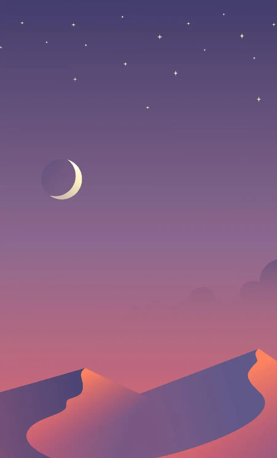 The latest minimalist style wallpaper for iPad 