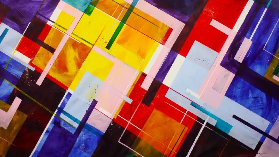 Modern Abstract Art Background Widely Used in Paintings and Pictures of the New Age
