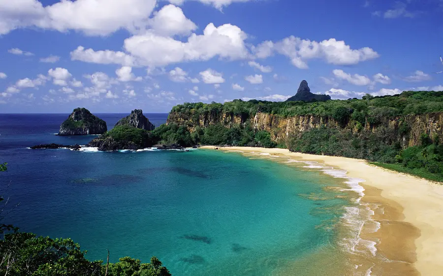 Background for desktop from Eye-catching view in magnificent nature
